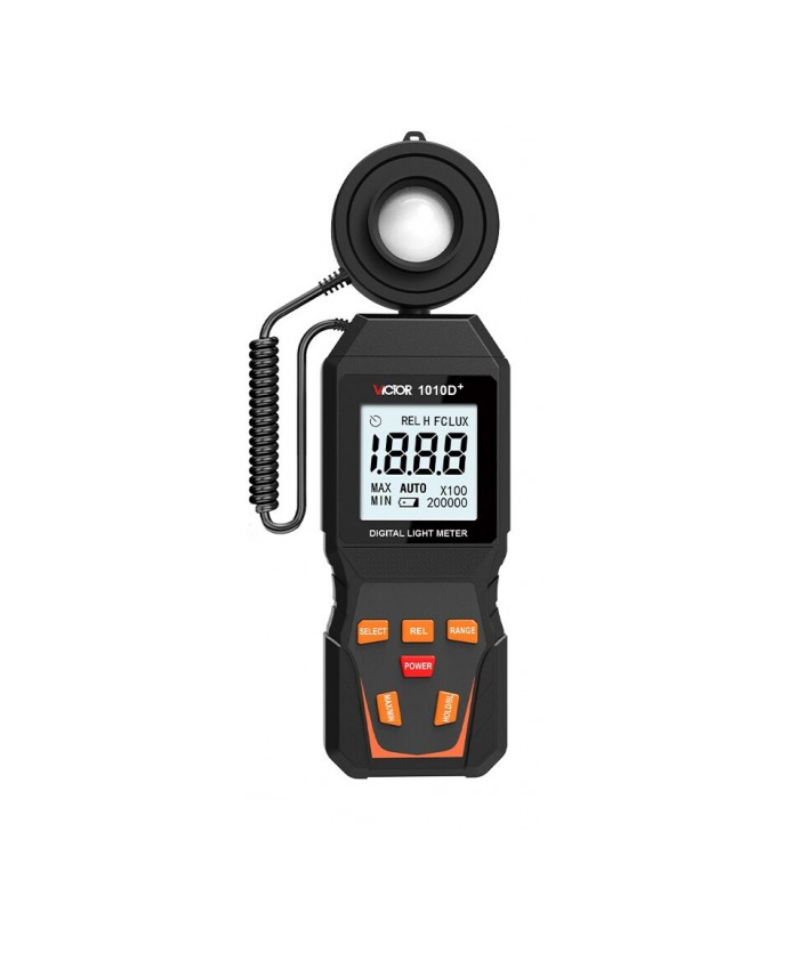 Luxometro 1010D+  Medidor de intensidad de luz VICTOR