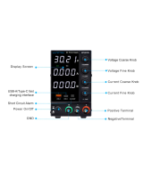 Fuente de alimentacion variable 60V 5A DPS605U WANPTEK