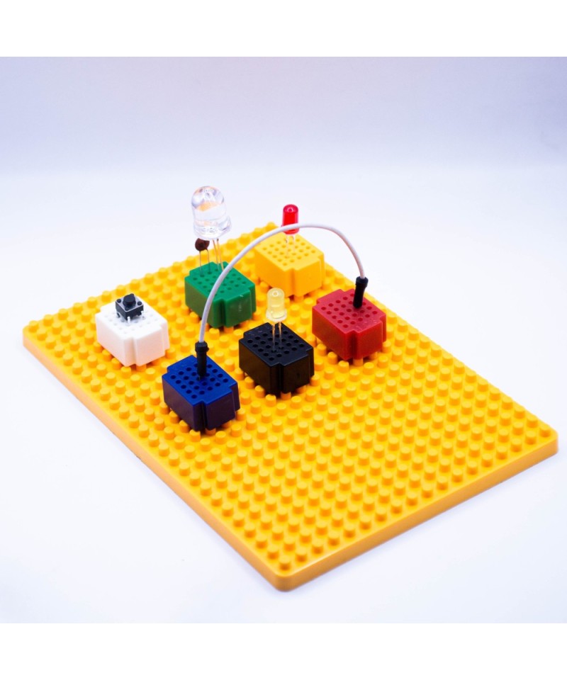 Placa de pruebas 6 colores Kit Protoboard XF-25