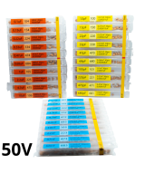 Capacitores cerámicos hasta 50V 10pf-10uf 1 Valor (5U)