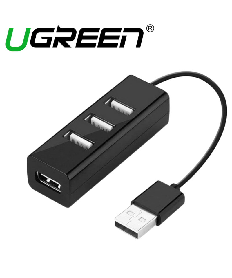 HUB 2.0 DE 4 PUERTOS UGREEN