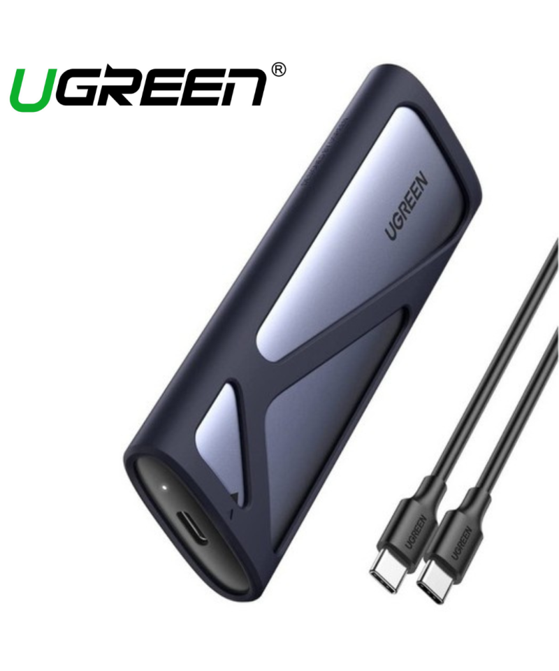Lector de Disco Duro SSD M2 NVMe a USB-C UGREEN