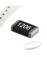 Resistencia SMD 1% 1/8W 1206 0.1OHM - 10MOHM (5 unidades)