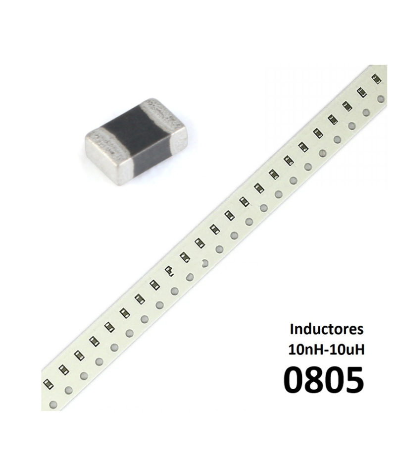 Inductores SMD 0805 (2 Unidades)