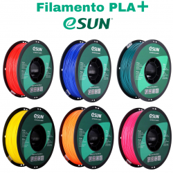 FILAMENTO PLA+ ESUN 1.75MM 1KG