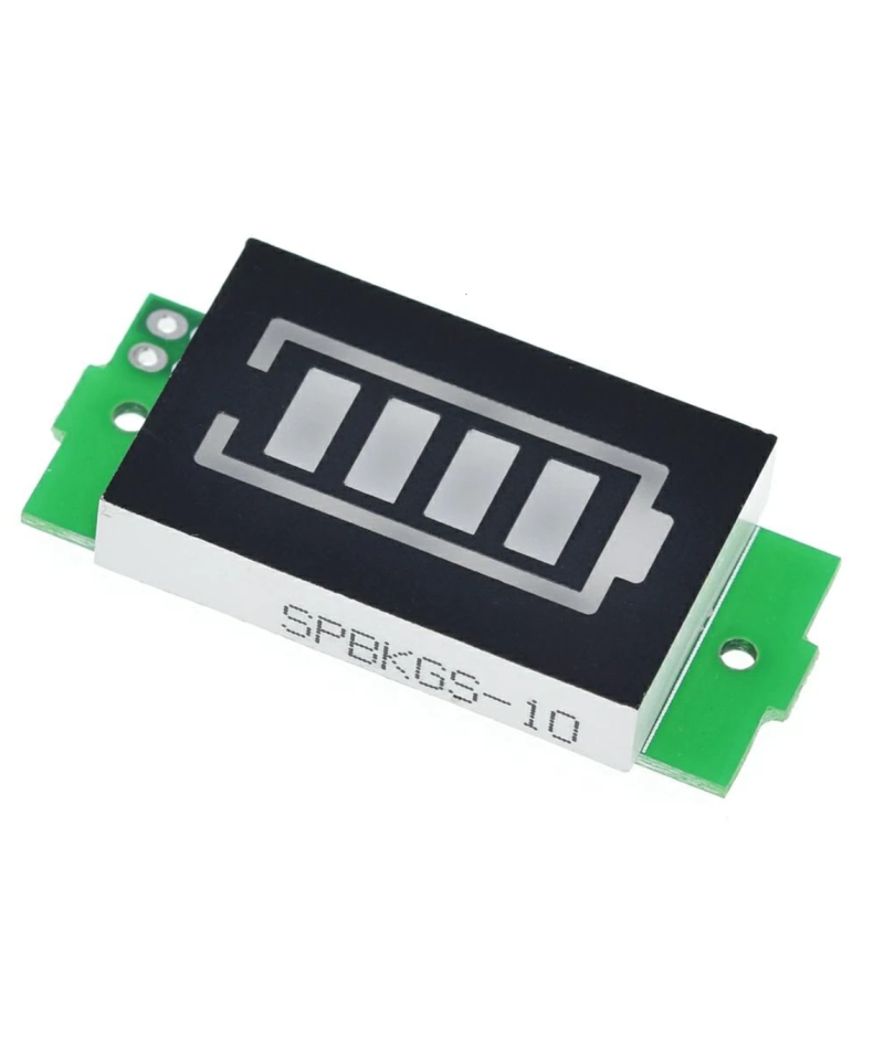 Pantalla para carga de baterias de litio 1-8S