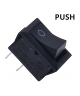 Mini interruptor push button 15x21mm 2 pines KCD1