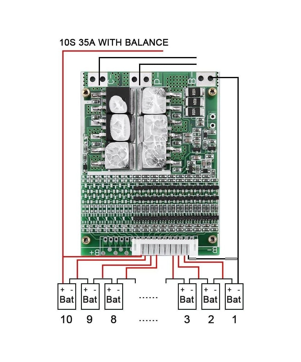 Modulo BMS 20A 10S