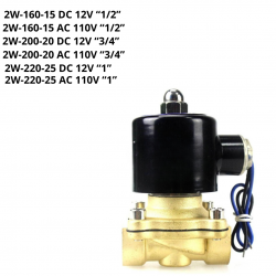 Valvula solenoide DC-12V...