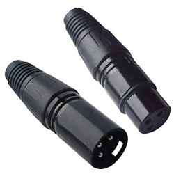 Conector XLR Macho - Hembra