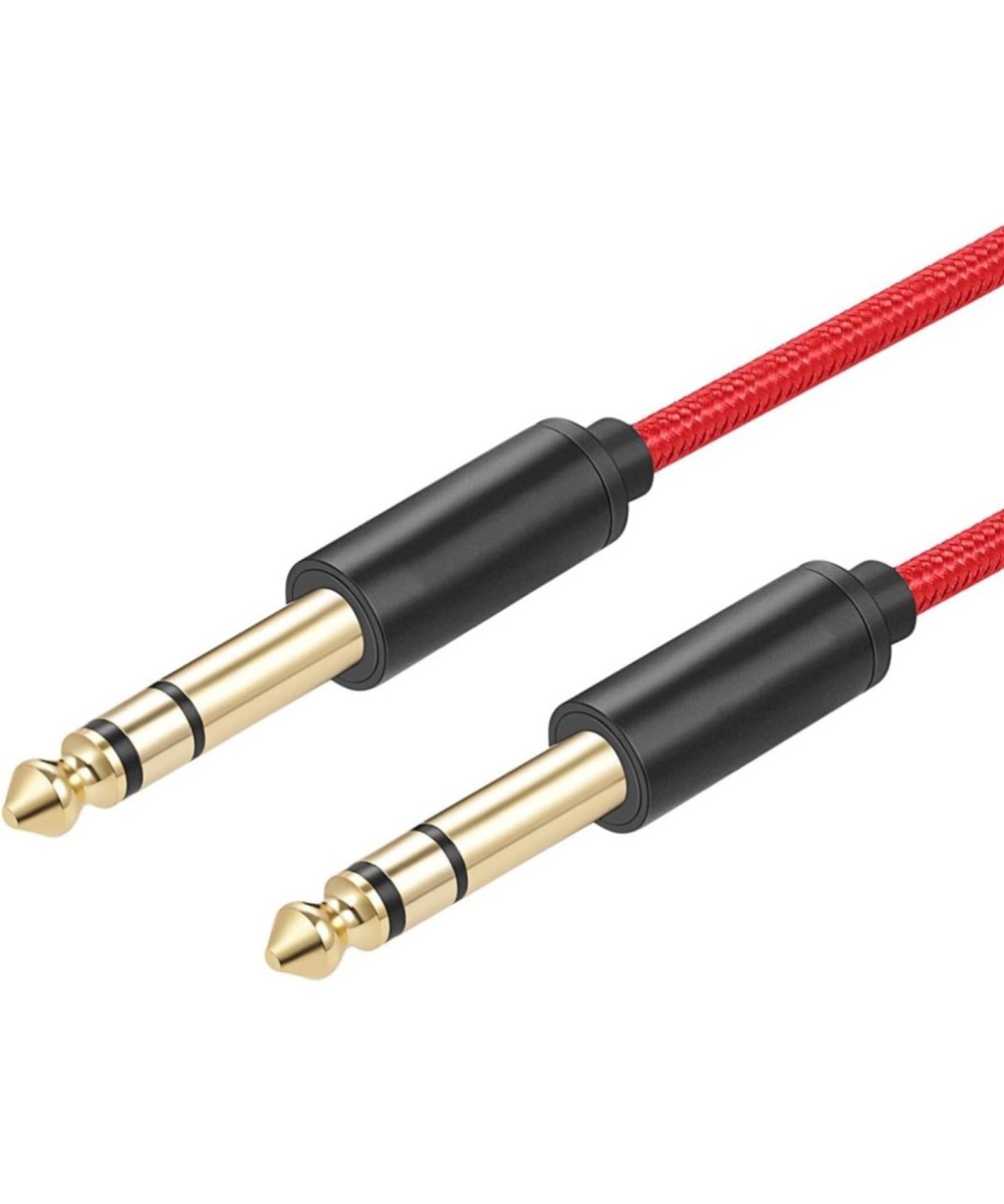 Cable para audio 1/4 (6.35mm) a 1/4 (6.35mm) stereo / mono macho a macho 2M