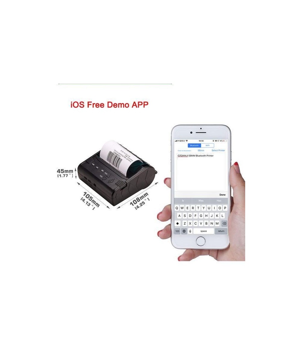 Mini Impresora Termica Bluetooth M80