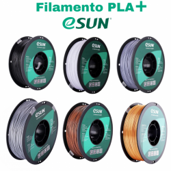 FILAMENTO PLA+ ESUN 1.75MM 1KG