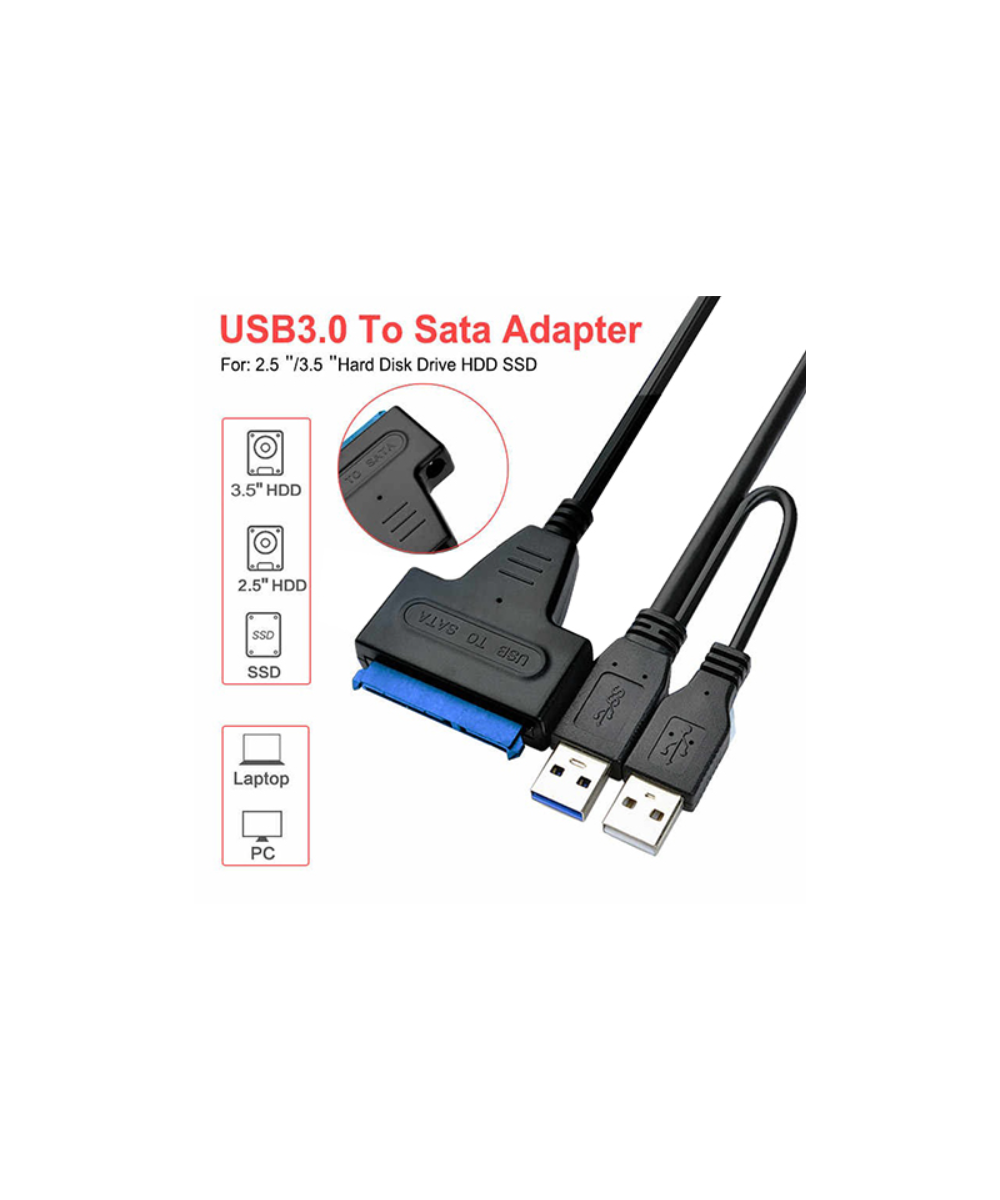Lector de discos duros SATA III a USB 3.0