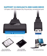 Lector de discos duros SATA III a USB 3.0