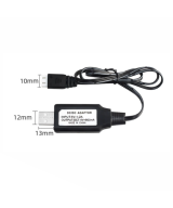 Cargador usb para bateria de litio 3 pines 7.4V