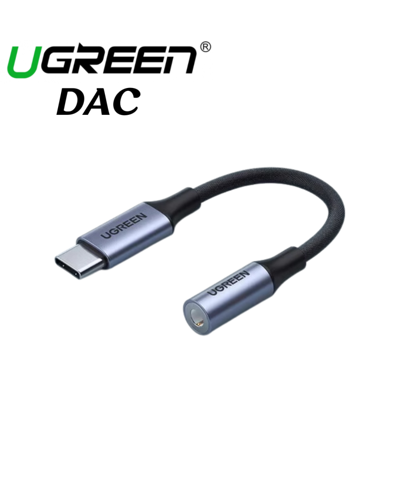 Convertidor de USB-C A 3.5mm UGREEN Hifi DAC