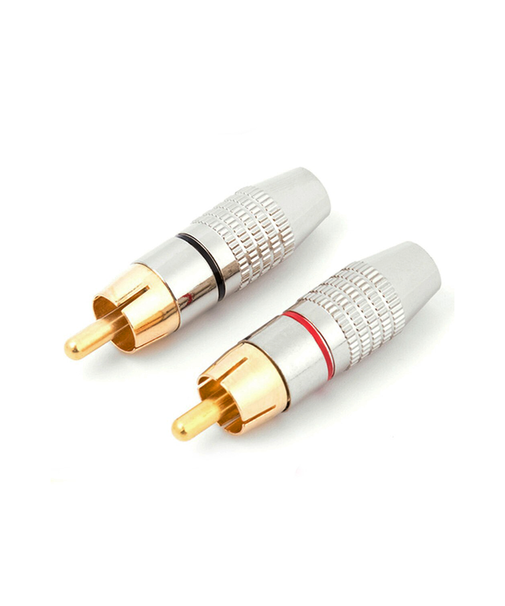 Conector de audio RCA Macho y Hembra