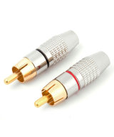 Conector de audio RCA Macho y Hembra