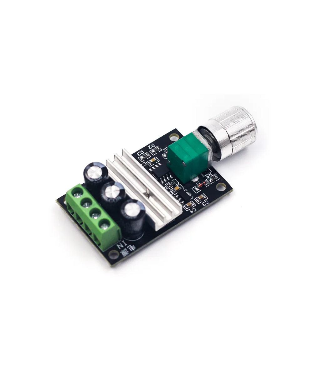 Controlador de velocidad de motor PWM 2A 6-28V