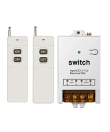 Interruptor Remoto Inalambrico 1.5Km 100-240VAC /12-72VDC 50/60Hz 30A y 12V DC 30A 315MHZ