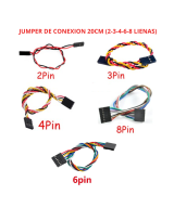 Jumper de Conexion 20 CM (2-3-4-6-8 Lineas)
