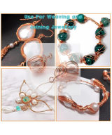 Alambre de cobre 18Ga 1.2mm sin recubrimiento (1Metro)