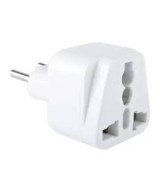 Adaptador de enchufe electrico de americano a europeo