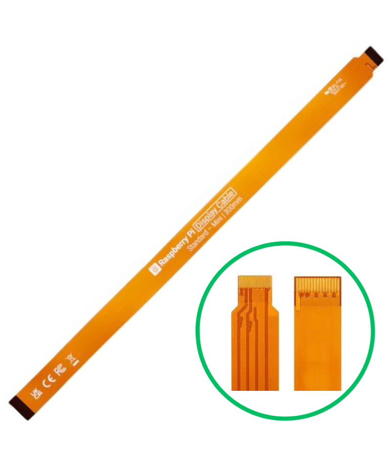 Cable adaptador de pantalla para Raspberry PI 5 300mm