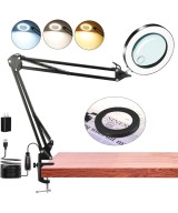 Lupa de mesa grande 10x 13W