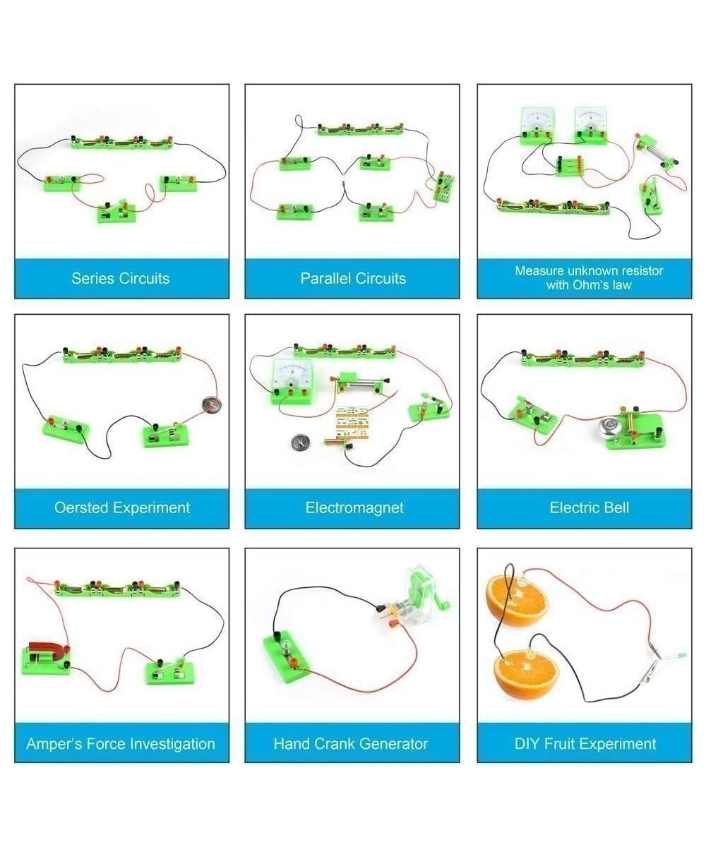 Kit de experimento de electricidad y magnetismo