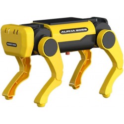 Perro robot cuadrupedo solar