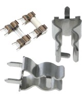 Terminal tipo clip para fusible en PCB 5x20mm y 6x30mm (10U)