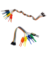 Puntas de prueba dupont 10 lineas 5 colores Macho-Hembra 30CM