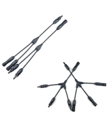 conector MC4 tipo Y una entrada, 2 y 3 salidas (2U)