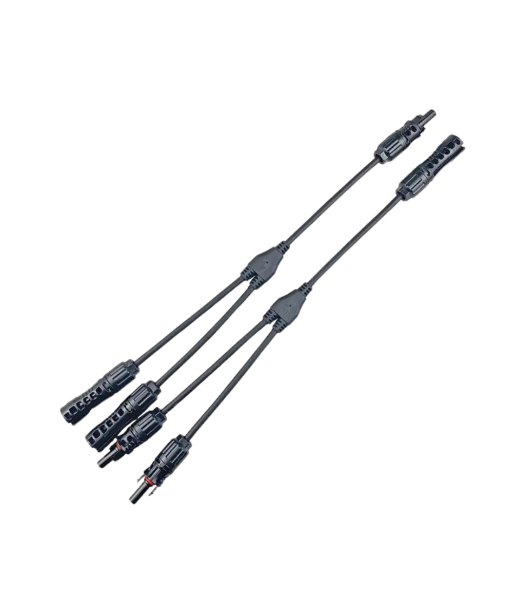 conector MC4 tipo Y una entrada, 2 y 3 salidas (2U)