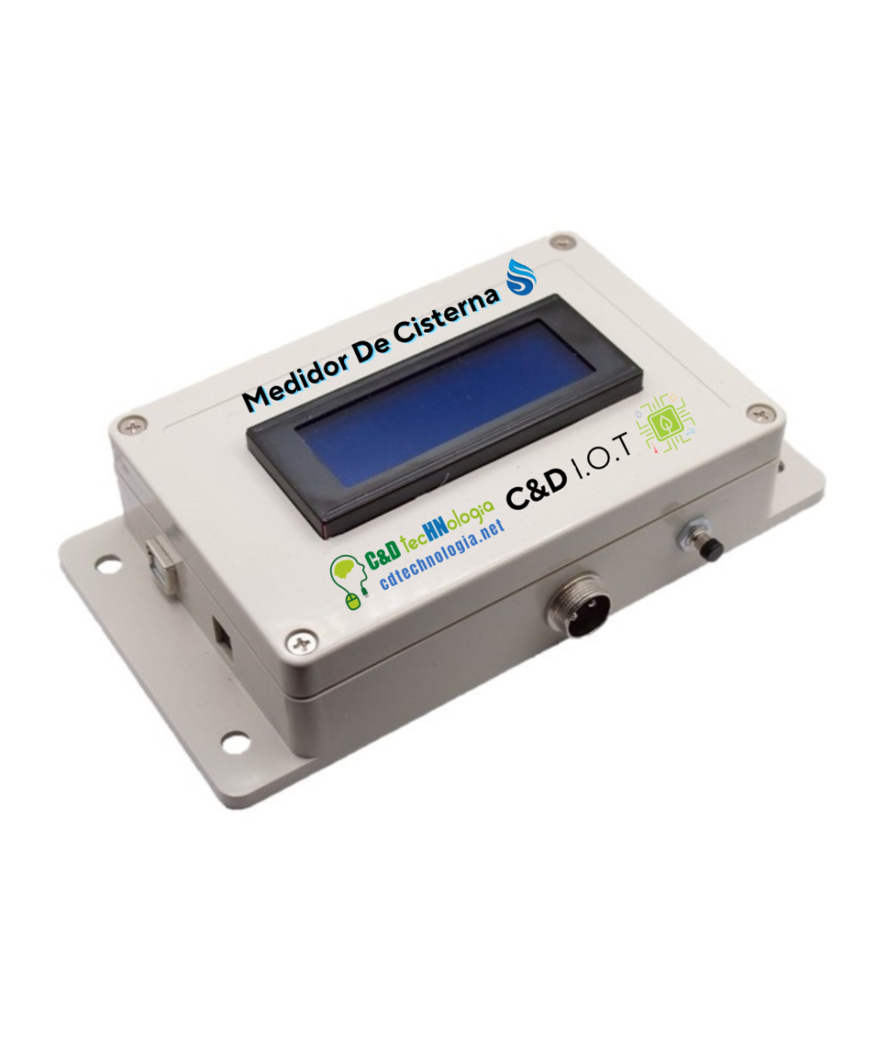 Monitor para nivel de agua con sonda de 5M