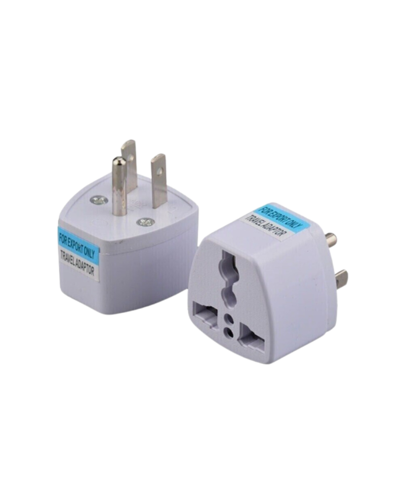 Adaptador de enchufe electrico europeo / asiatico a americano