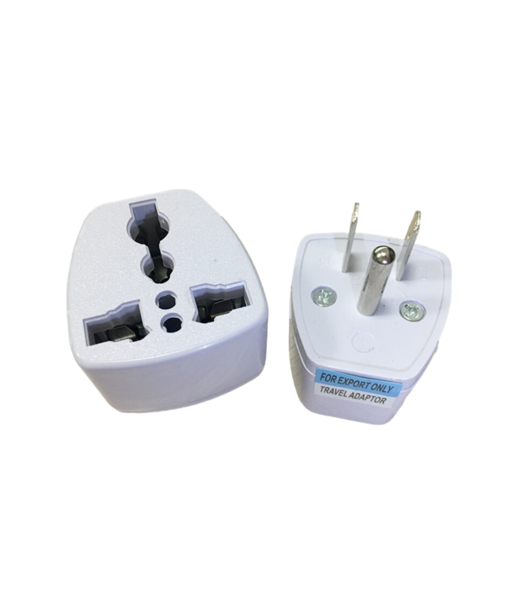 Adaptador de enchufe electrico europeo / asiatico a americano