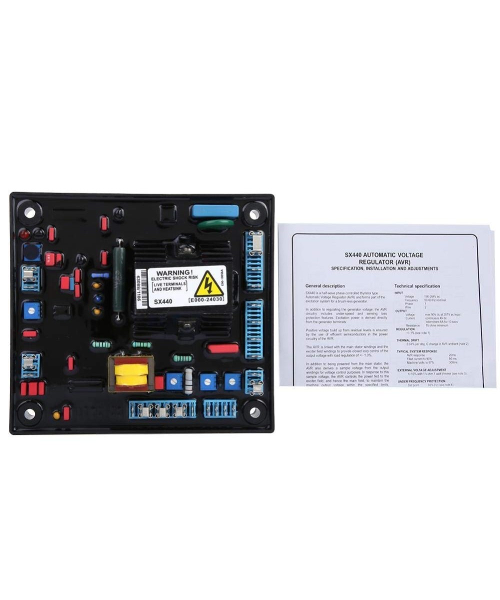 Regulador de voltaje automático, generador SX440-A AVR