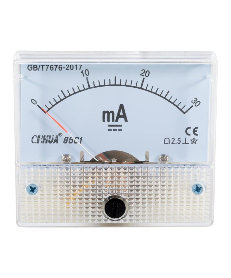 Amperimetro CHHUA 85C1 DC 0-30mA