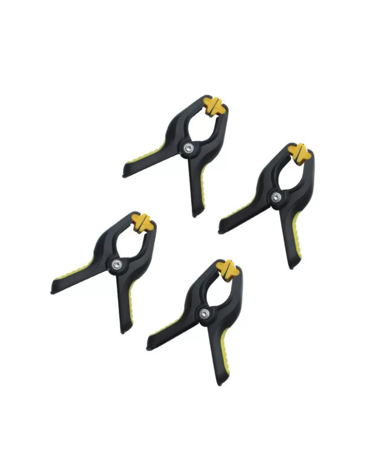 Abrazadera de fijacion para pantallas 4 (unidades)