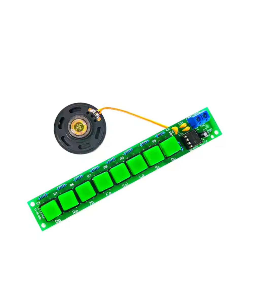 Experimento de electronica organo musical NE555 DIY