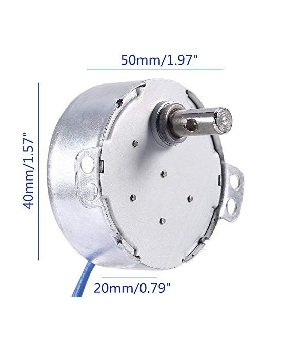 mini motor sincrono AC 100 - 127V