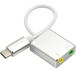 Adaptador USB-C a 3.5mm...