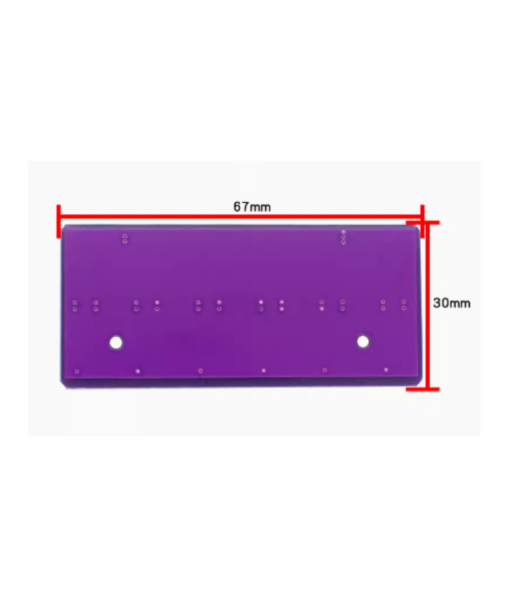 Cargador de bateria 18650 6-bit 3.7V