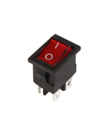 Interruptor de corriente 250V 6A KCD1-104 con luz