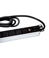 PDU horizontal de 10 tomas 15A