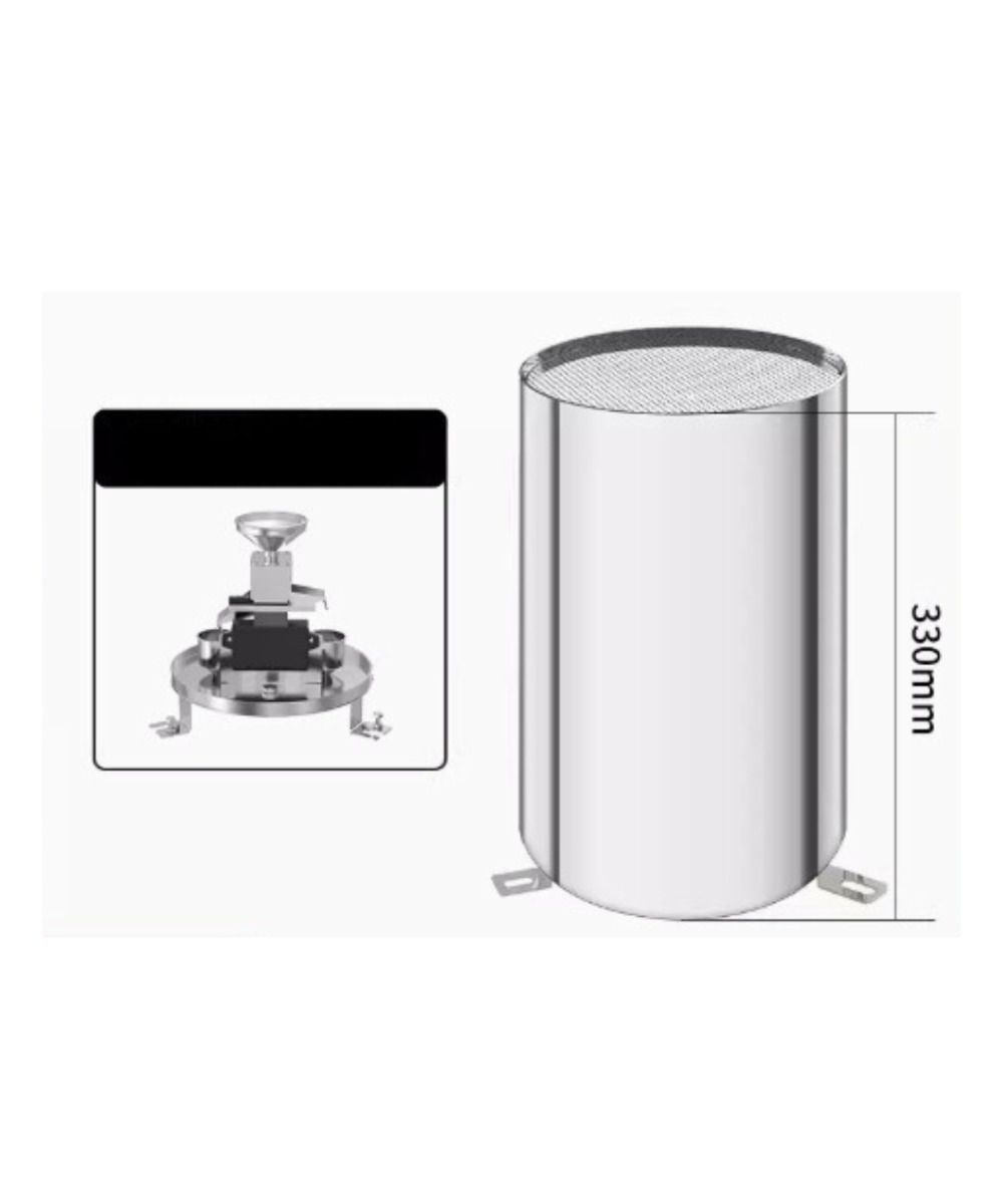 Pluviometro para Medicion de Lluvia RS485