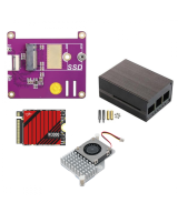 Kit con disco SSD para raspberry pi 5